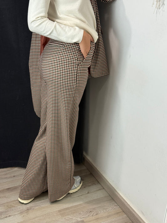 Pantalone pied de poule ANYPLACE