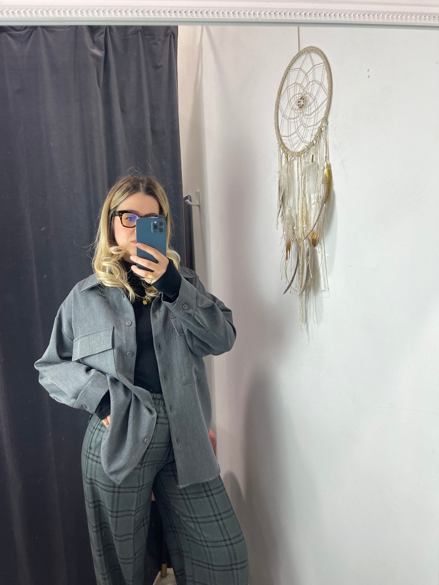 Camicia con tasche
