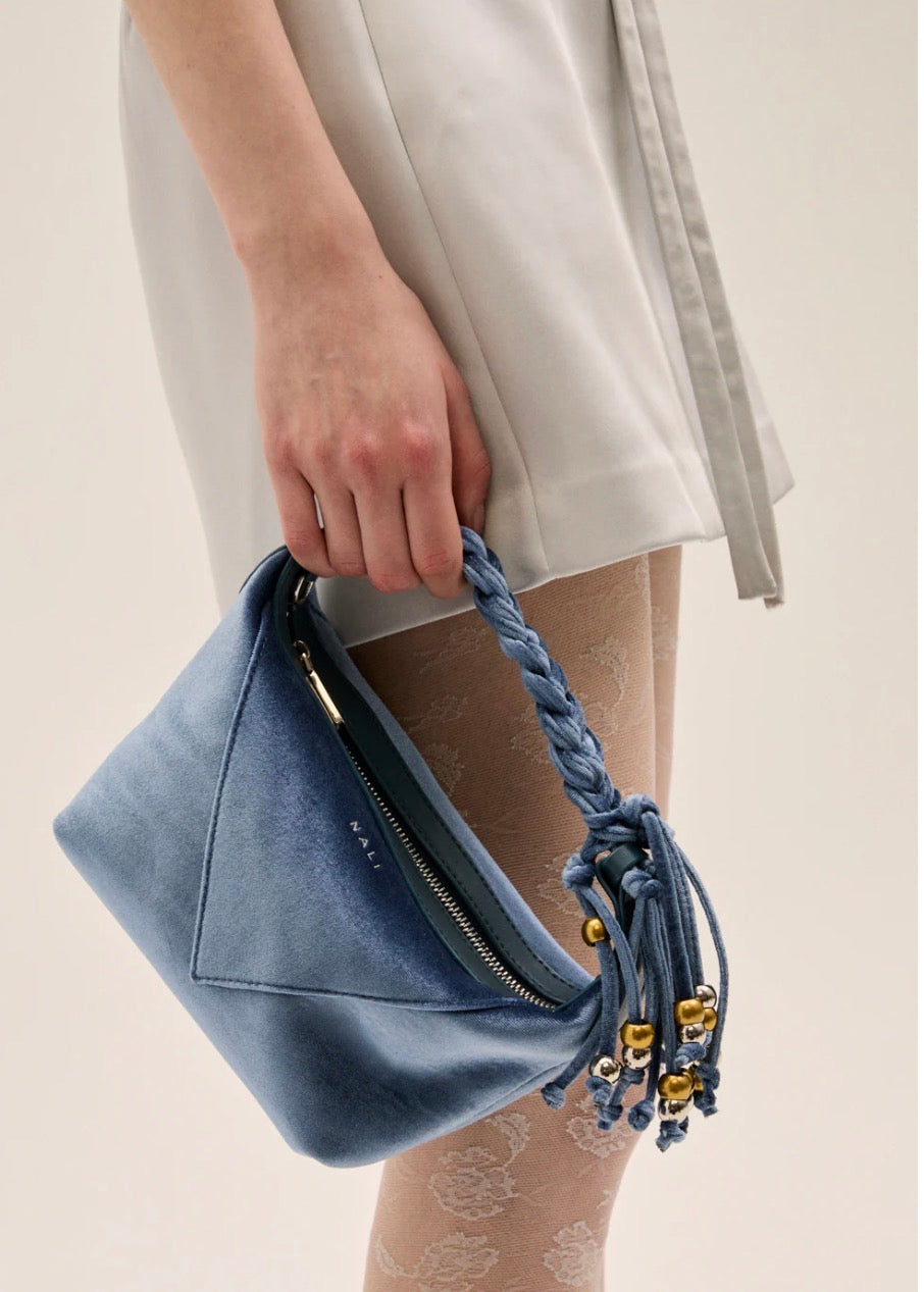 BORSA KAREN SMALL A MANO IN VELLUTO Nalí