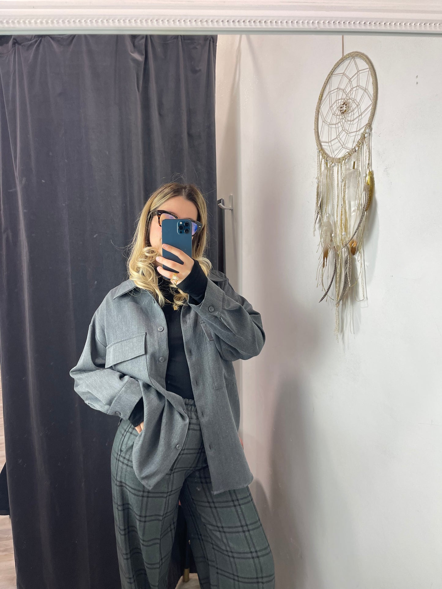 Camicia con tasche