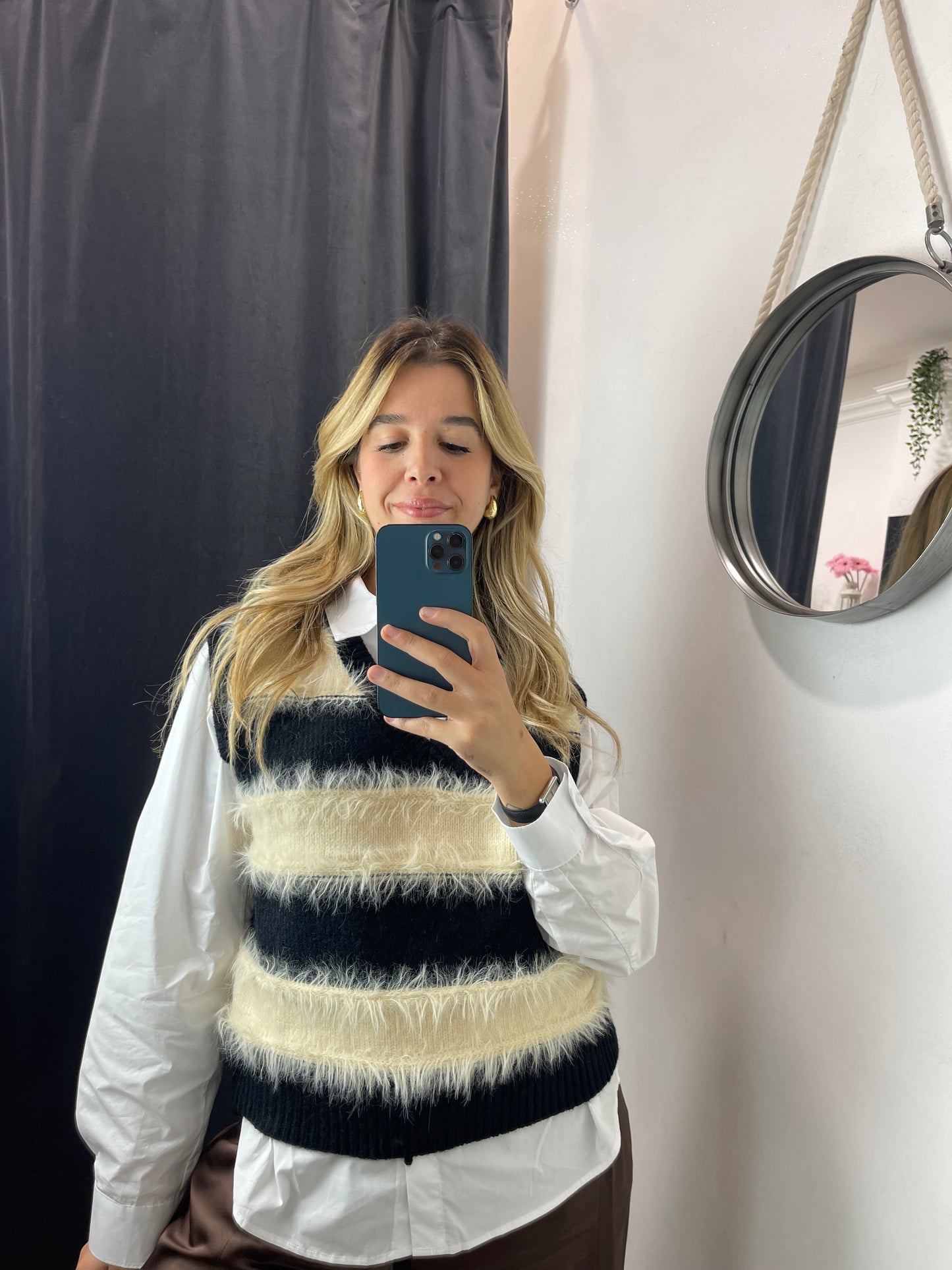 Gilet scollo a V