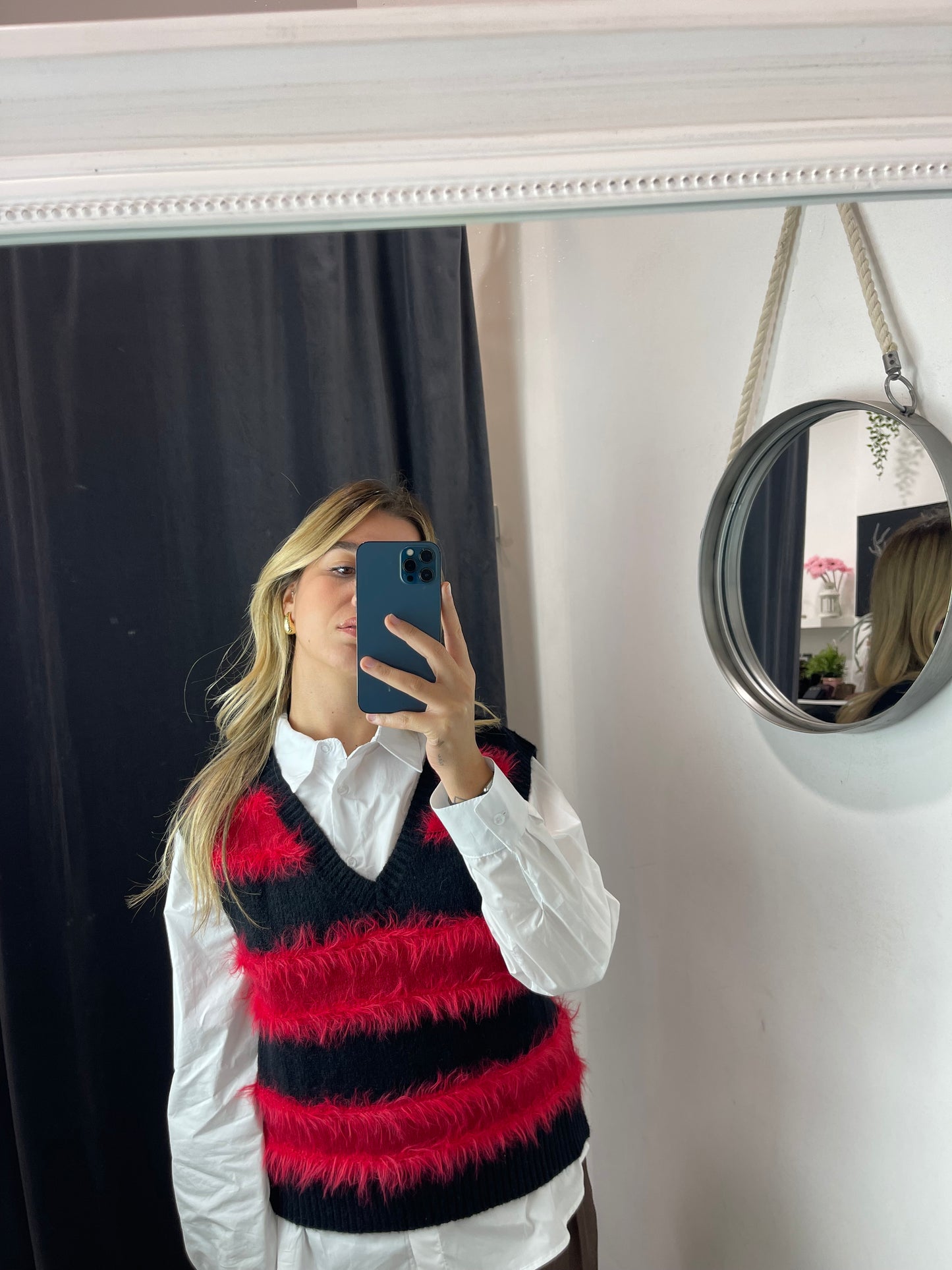 Gilet scollo a V
