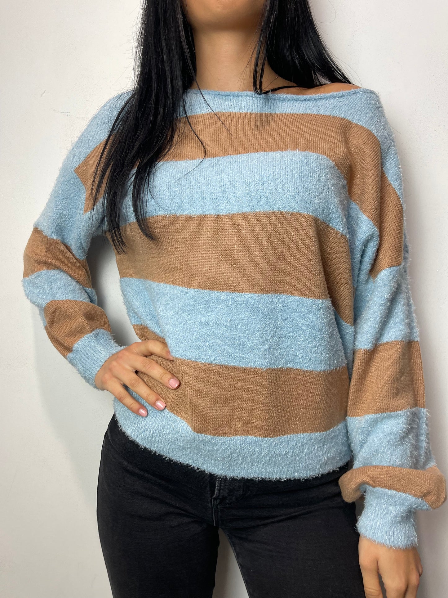 Pull righe Camel