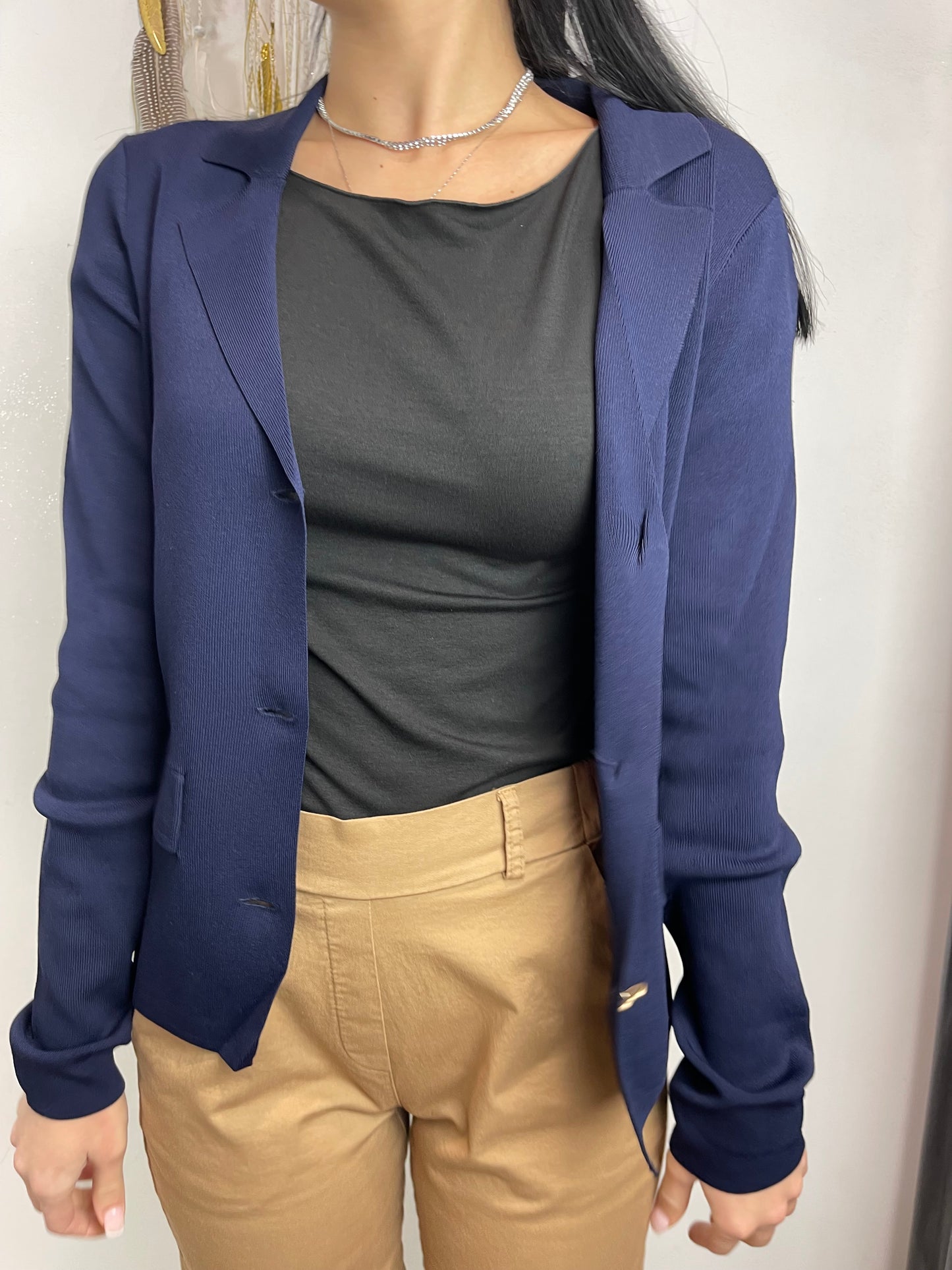 Cardigan/ Maglia Blue Joint