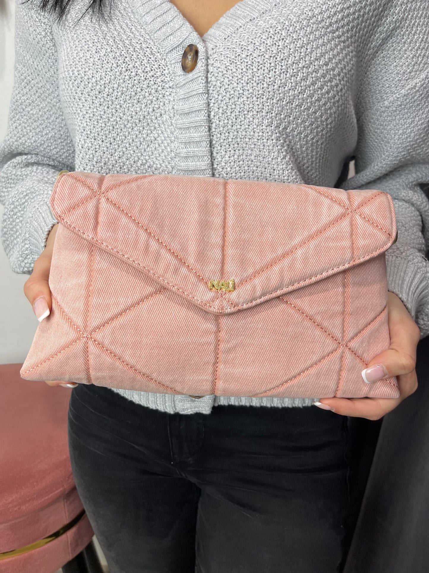 Borsa sagittario denim Nalì