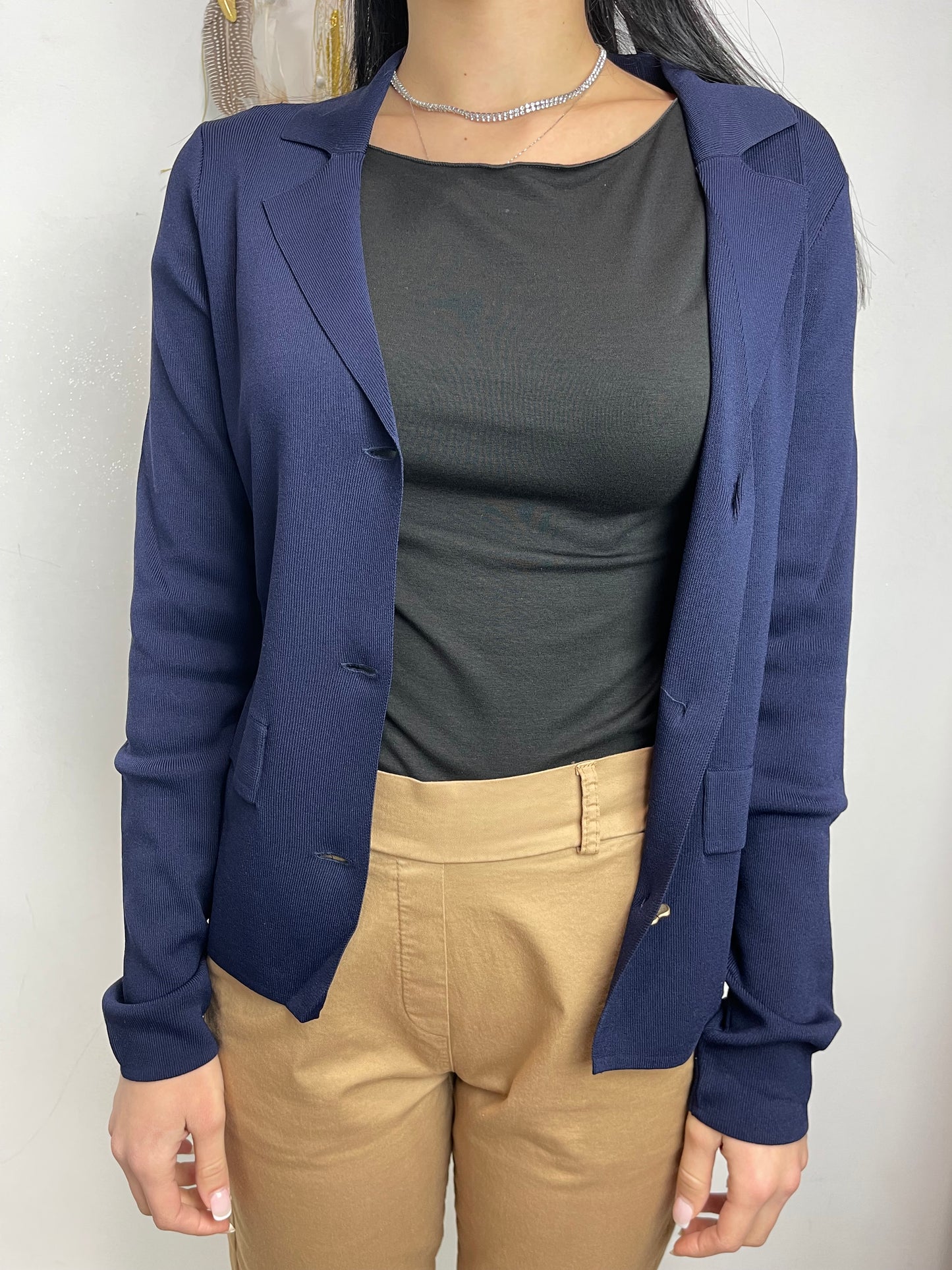 Cardigan/ Maglia Blue Joint