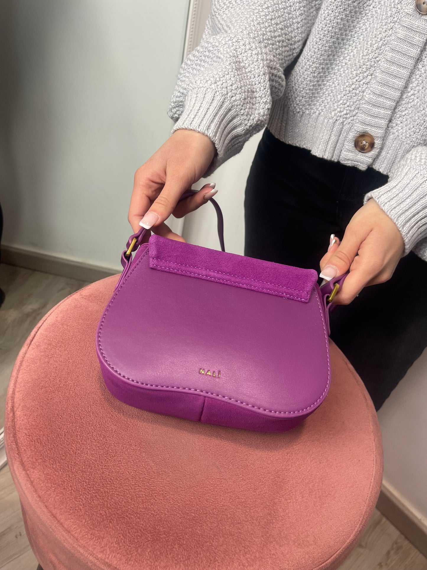 Borsa stella Nalì VERA PELLE