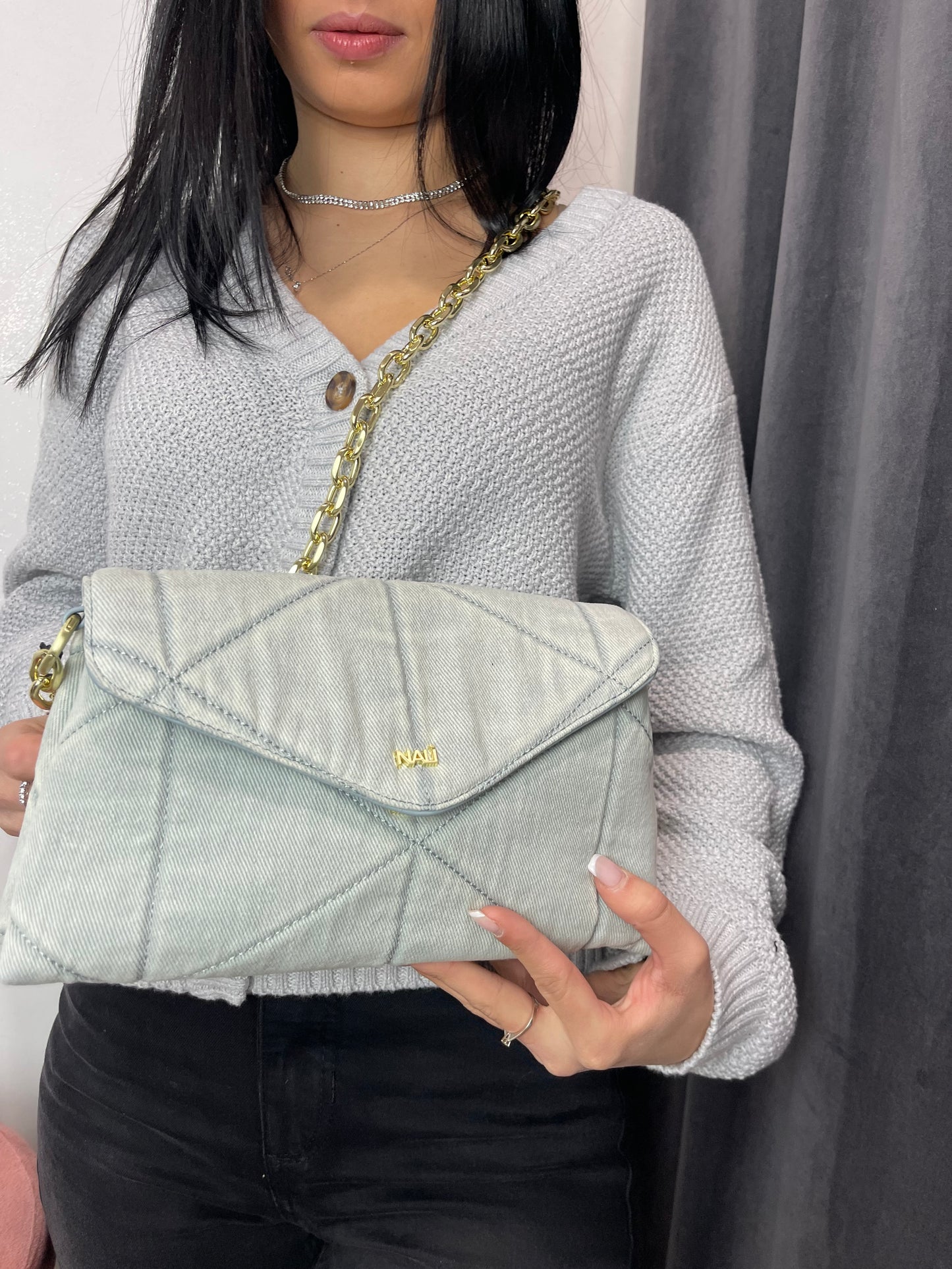 Borsa sagittarius denim Nalì