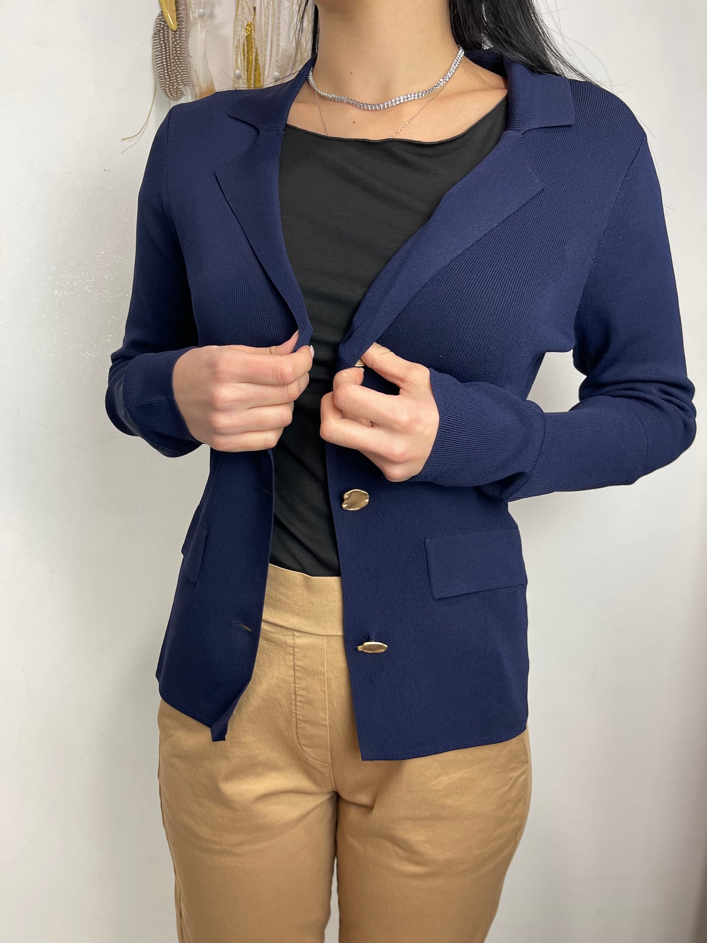 Cardigan/ Maglia Blue Joint
