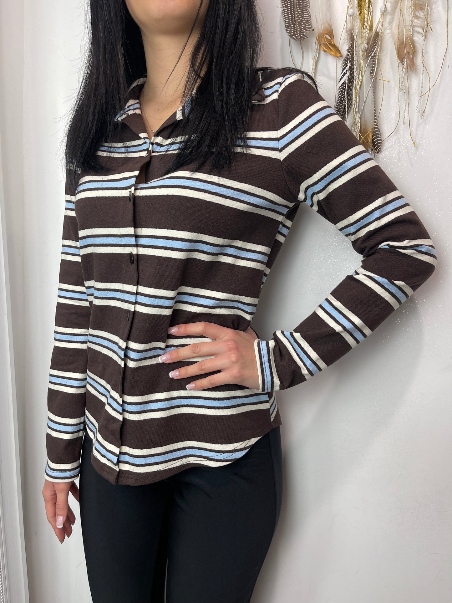 Camicia righe moro Le Streghe