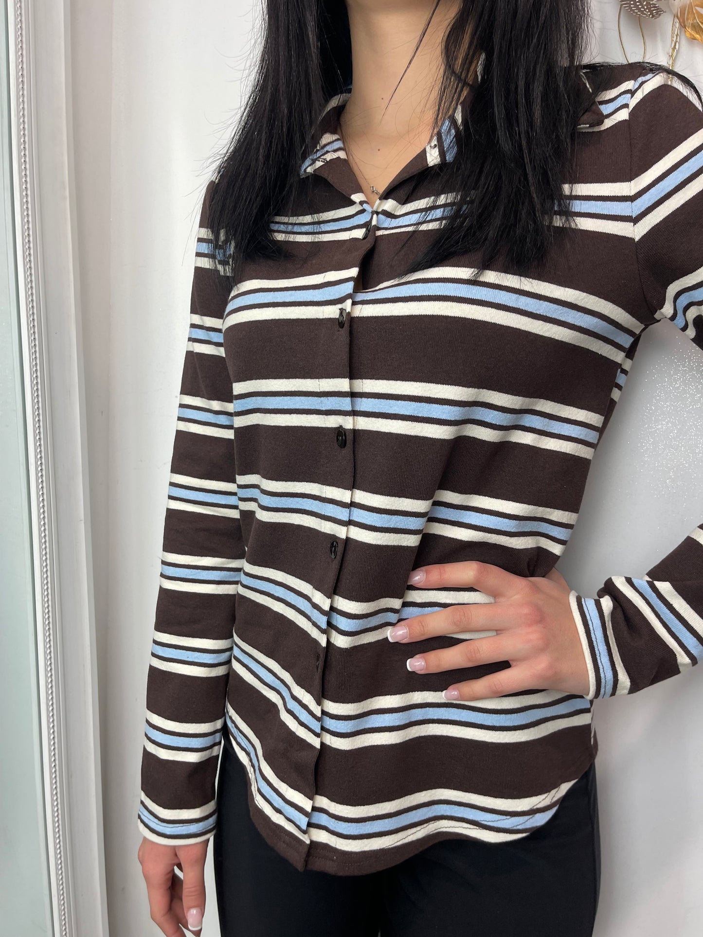 Camicia righe moro Le Streghe