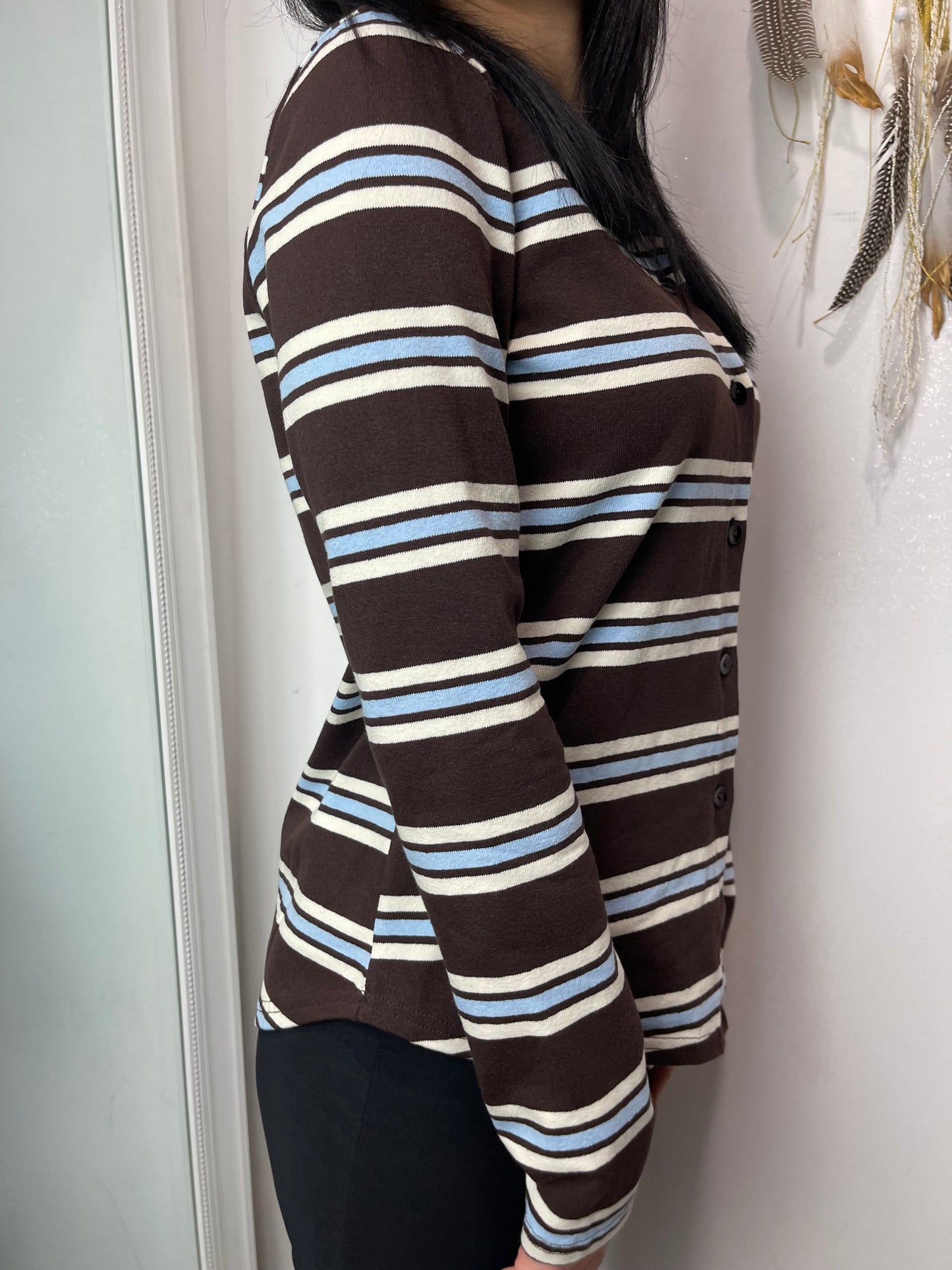 Camicia righe moro Le Streghe