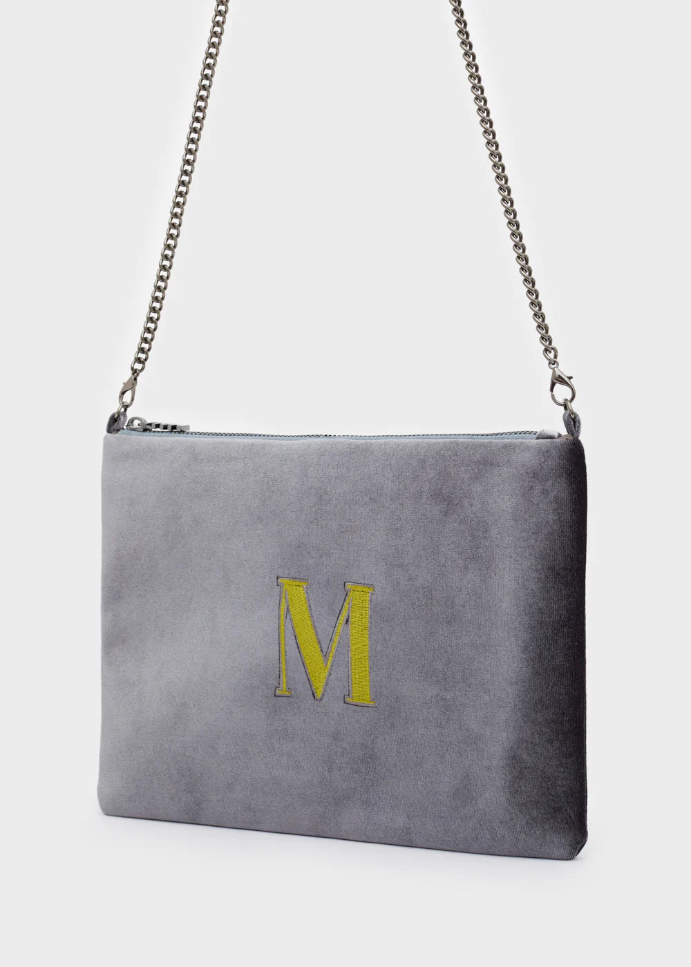 ALPHABET CLUTCH VELLUTO LETTERA + LETTERE