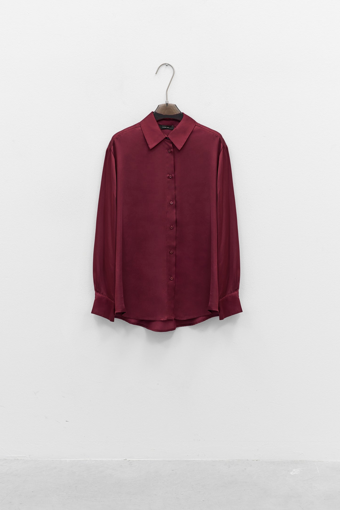 Camicia satinata