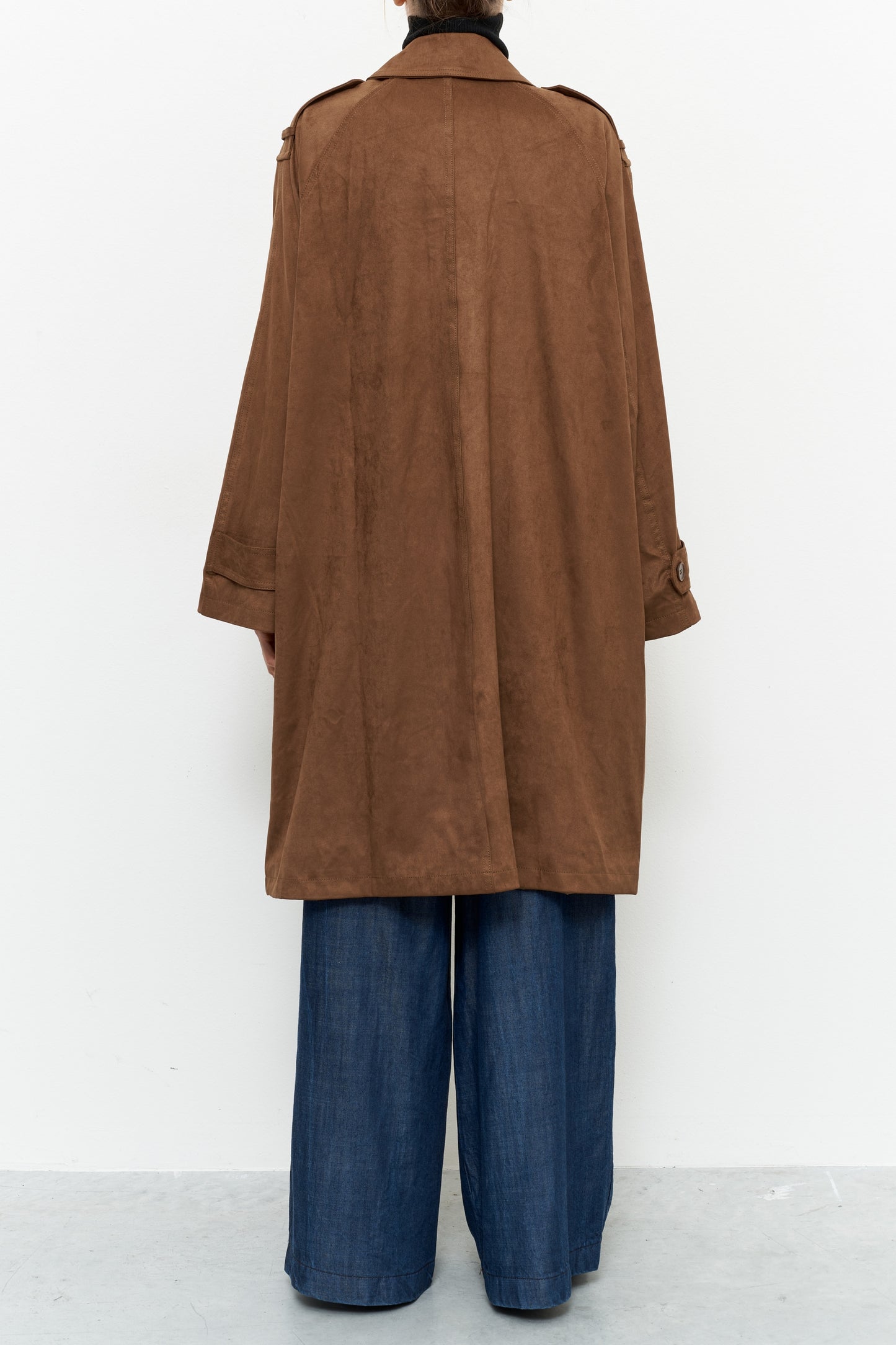 Cappotto in camoscio