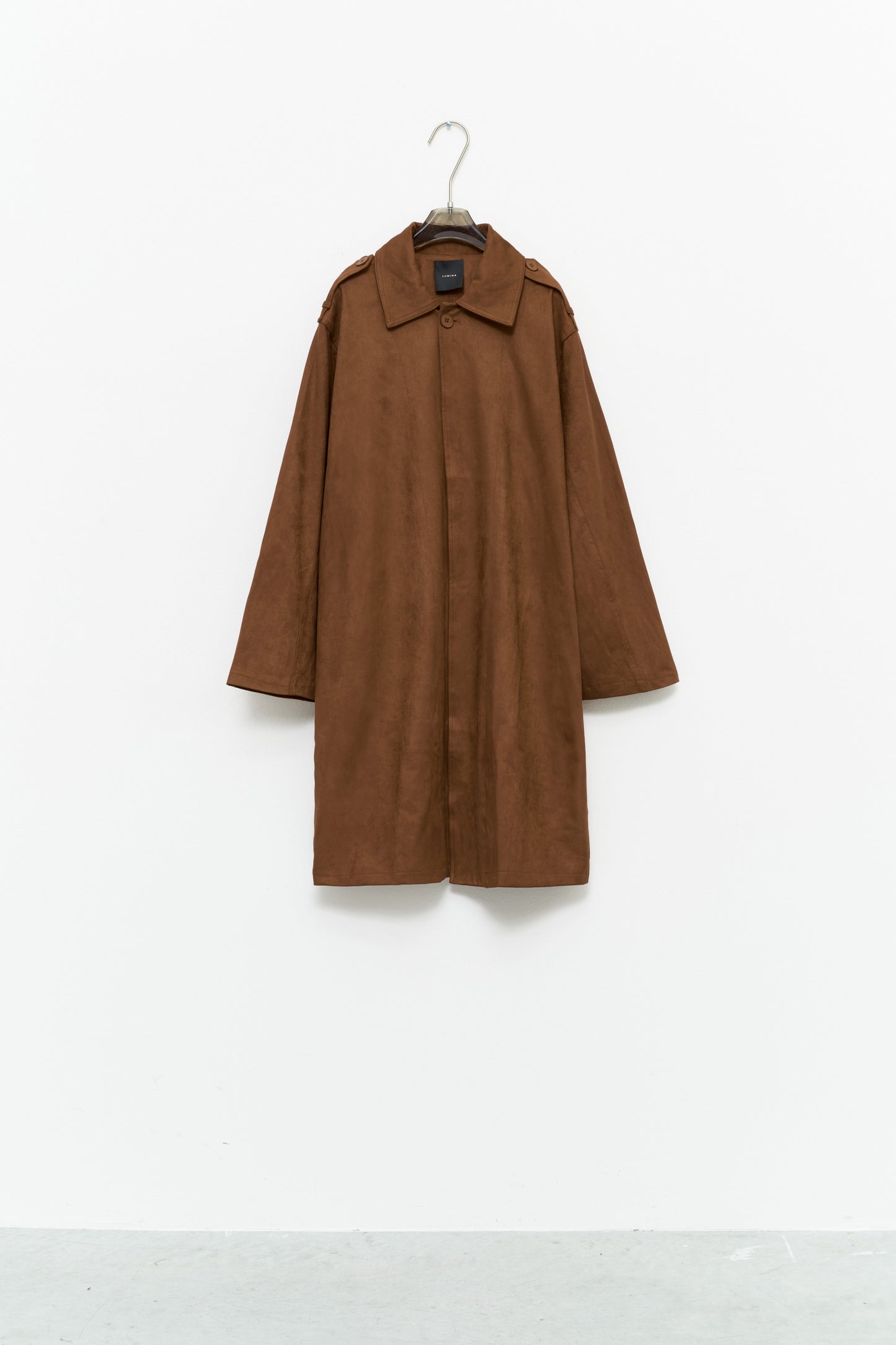 Cappotto in camoscio