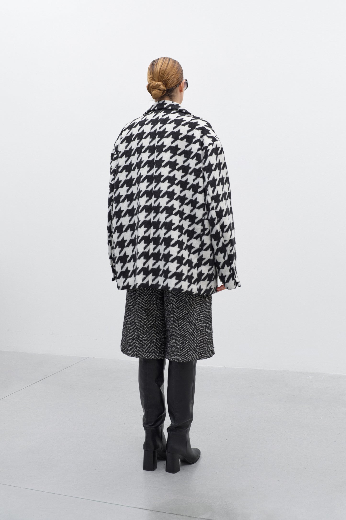 Giacca pied-de-poule