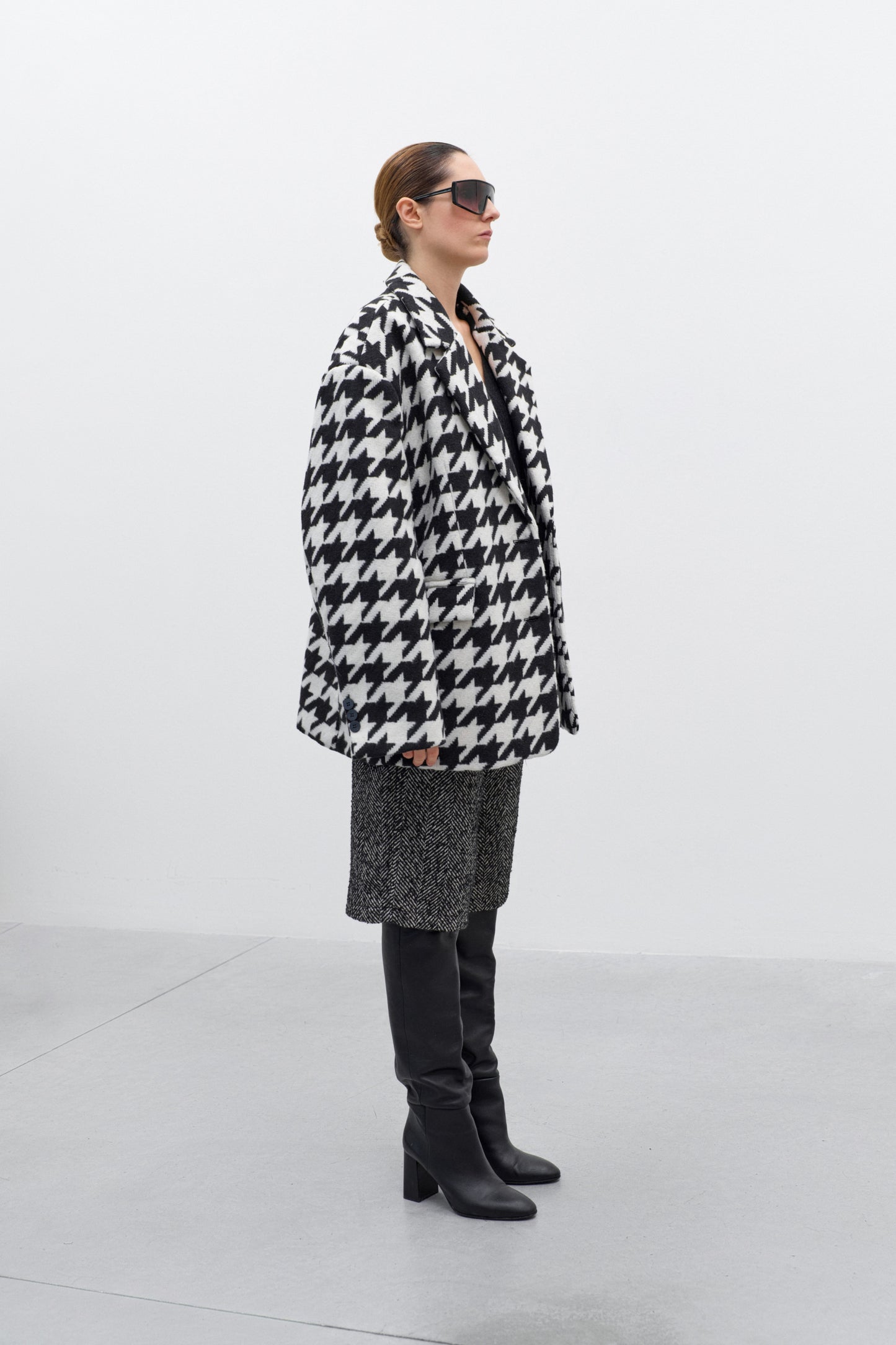 Giacca pied-de-poule
